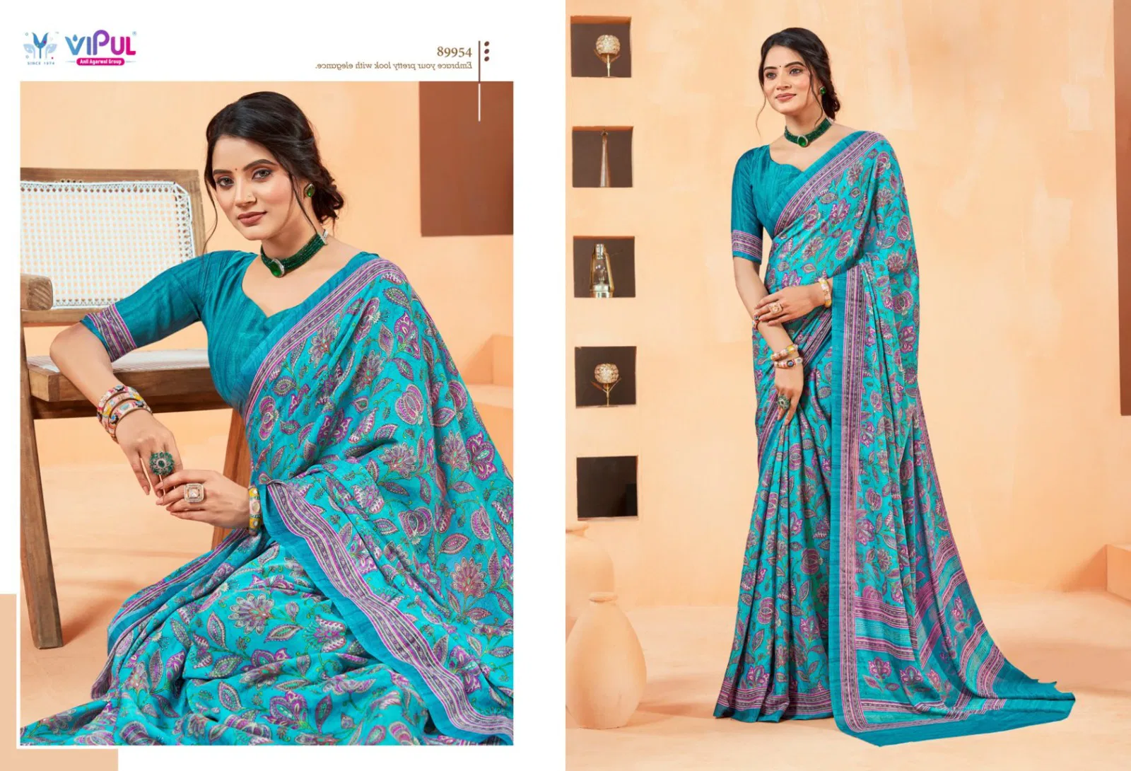 Antique Royal Vol 14 By Vipul Crewa Georgette Saree Suppliers In India